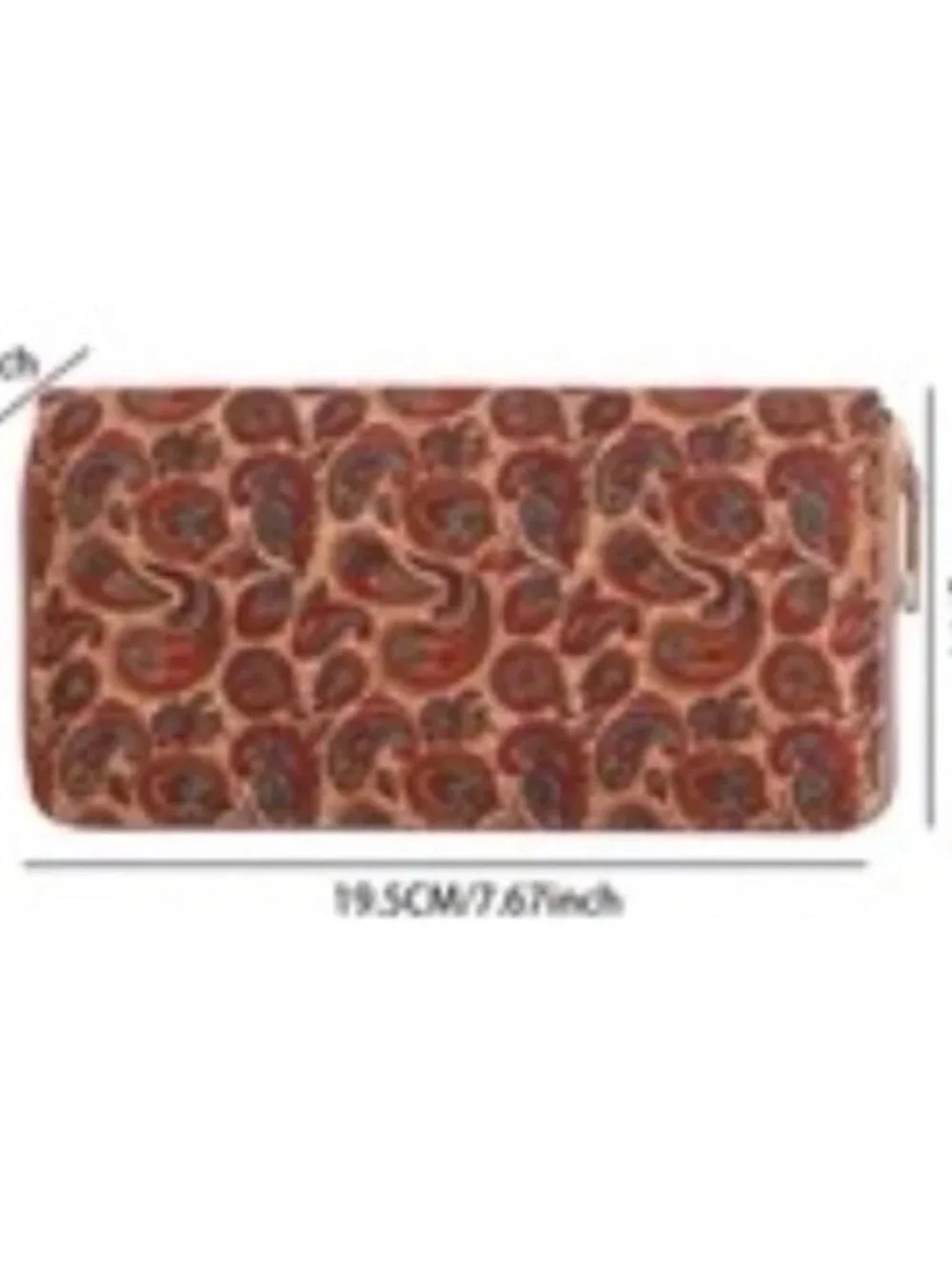 Paisley Wallet/Phone case NWOT